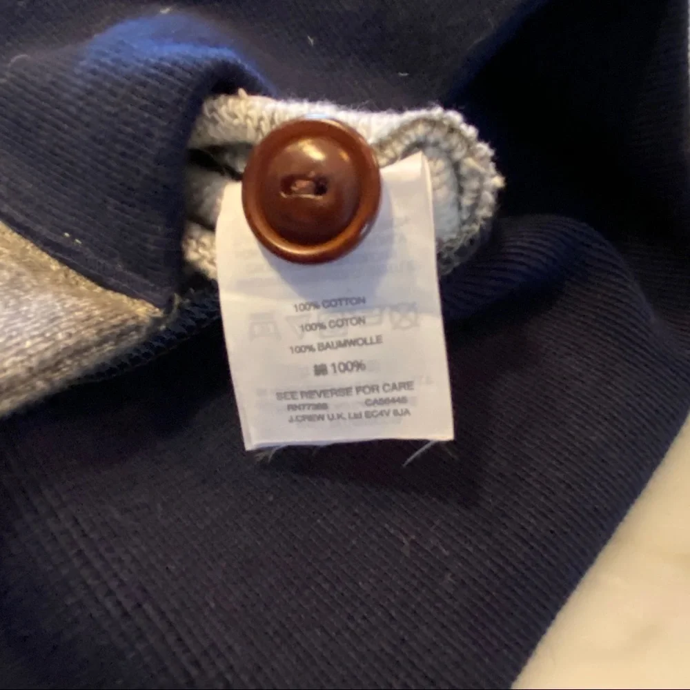 NWT J. Crew Cardigan Sweatshirt